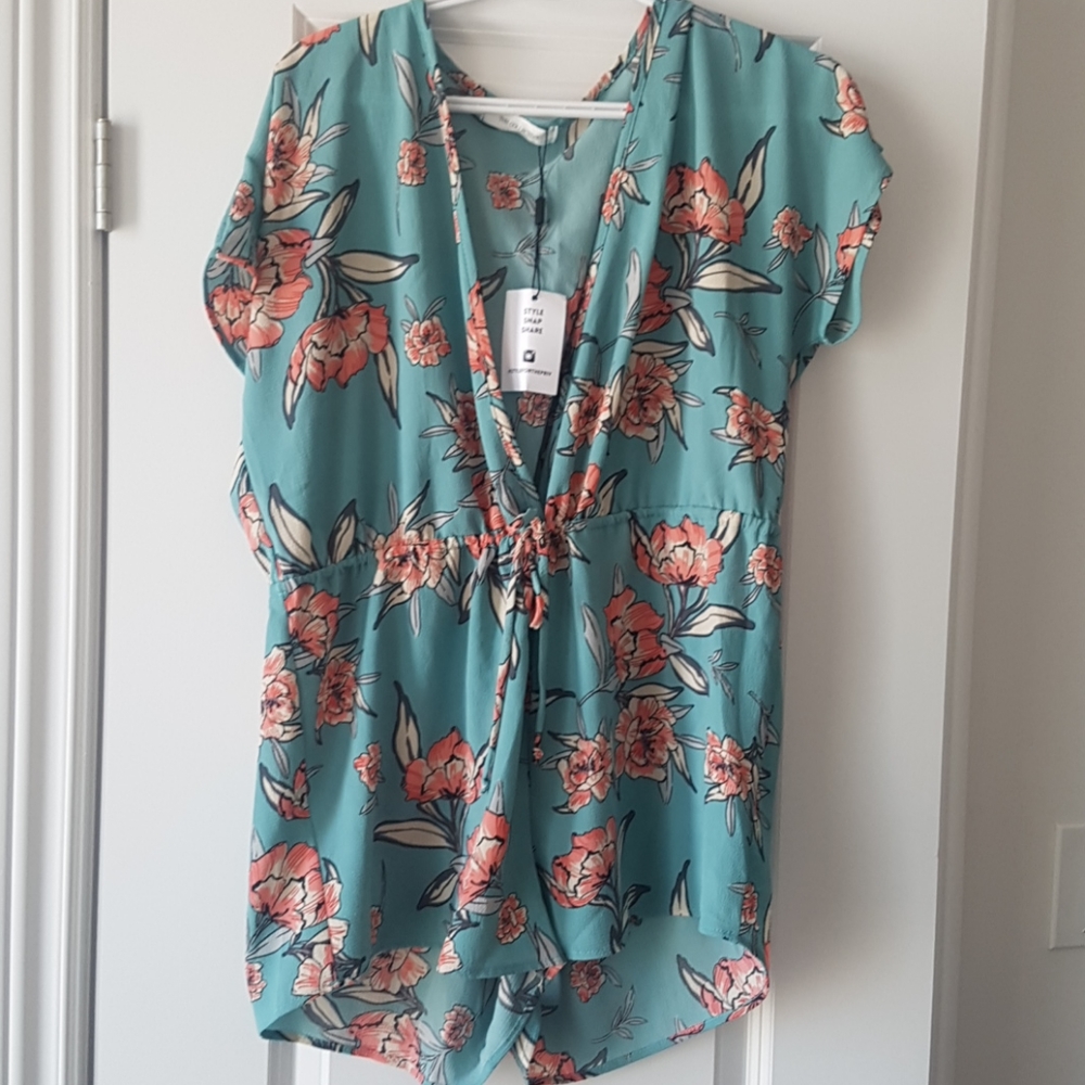 Plunging Romper